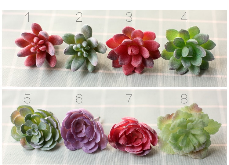 Colorful Artificial Decorative Succulent