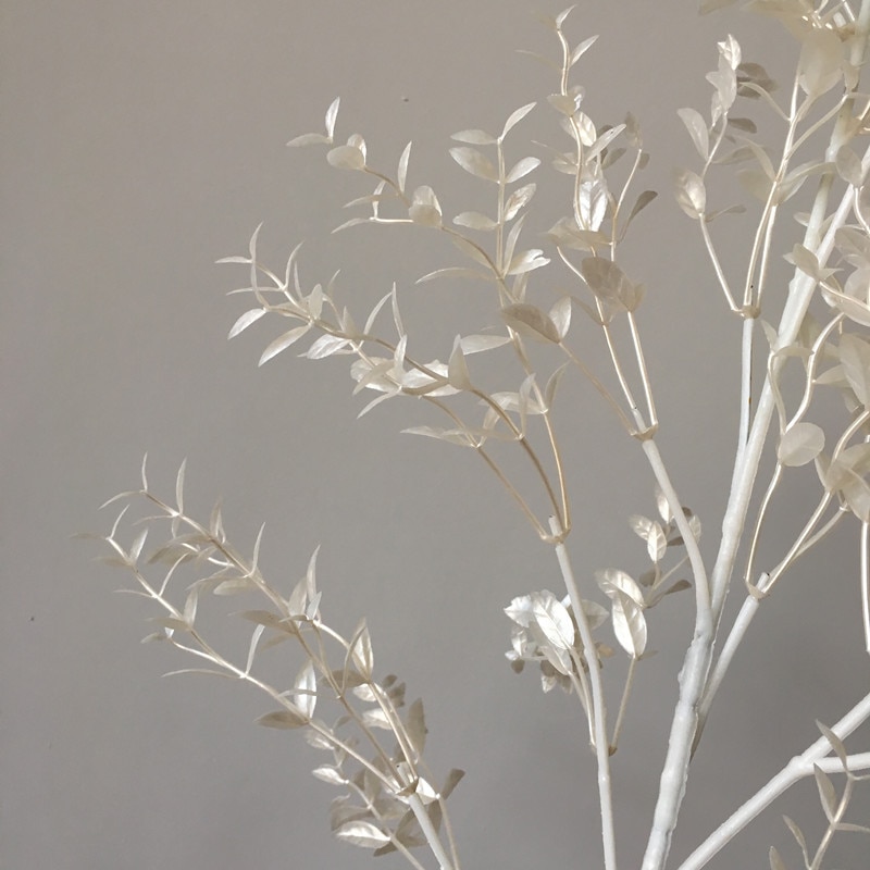 Pearly Silver Artificial Plants