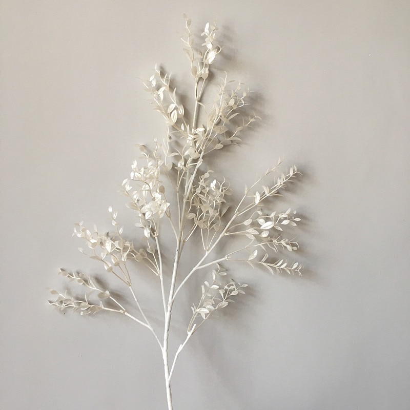 Pearly Silver Artificial Plants