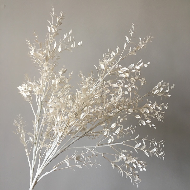 Pearly Silver Artificial Plants