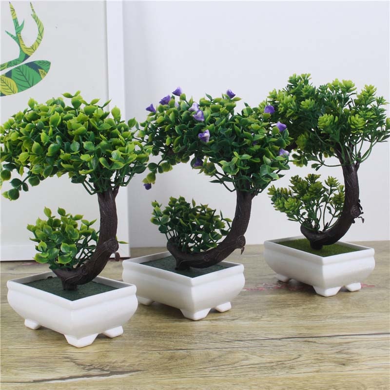 Colorful Fake Plants for Home Decoration