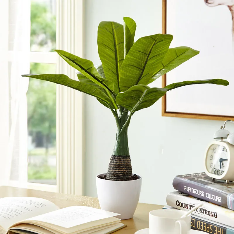 Artificial Tropical Potted Plant