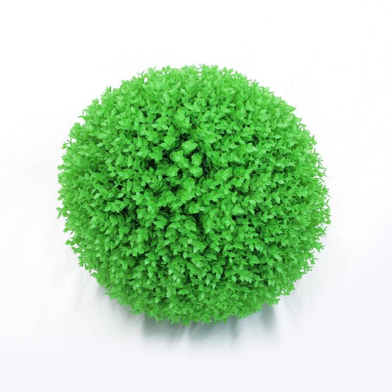 Plastic Artificial Ball-Shaped Topiaries