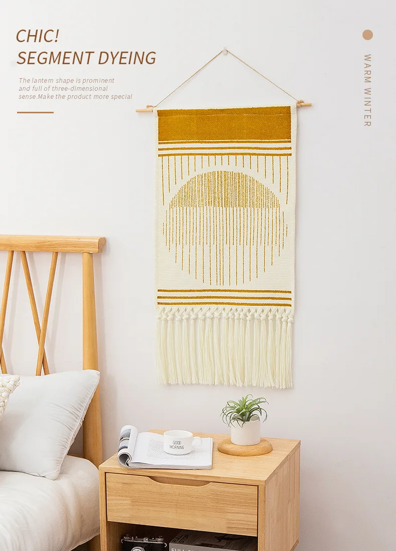 Home Boho Tasseled Tapestry