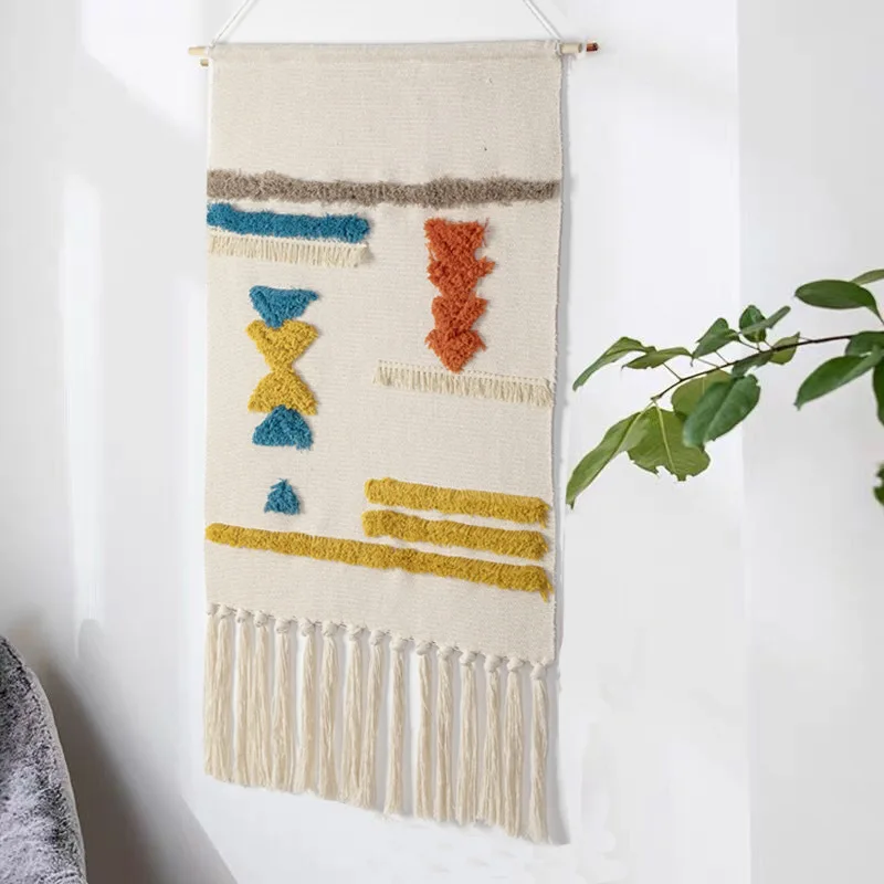 Home Boho Tasseled Tapestry