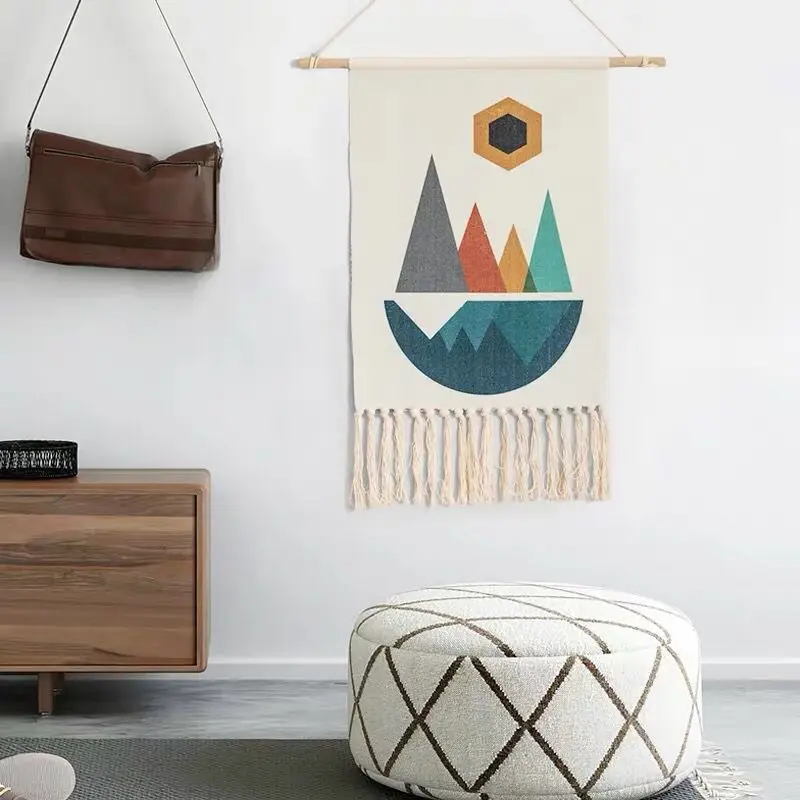 Home Boho Tasseled Tapestry