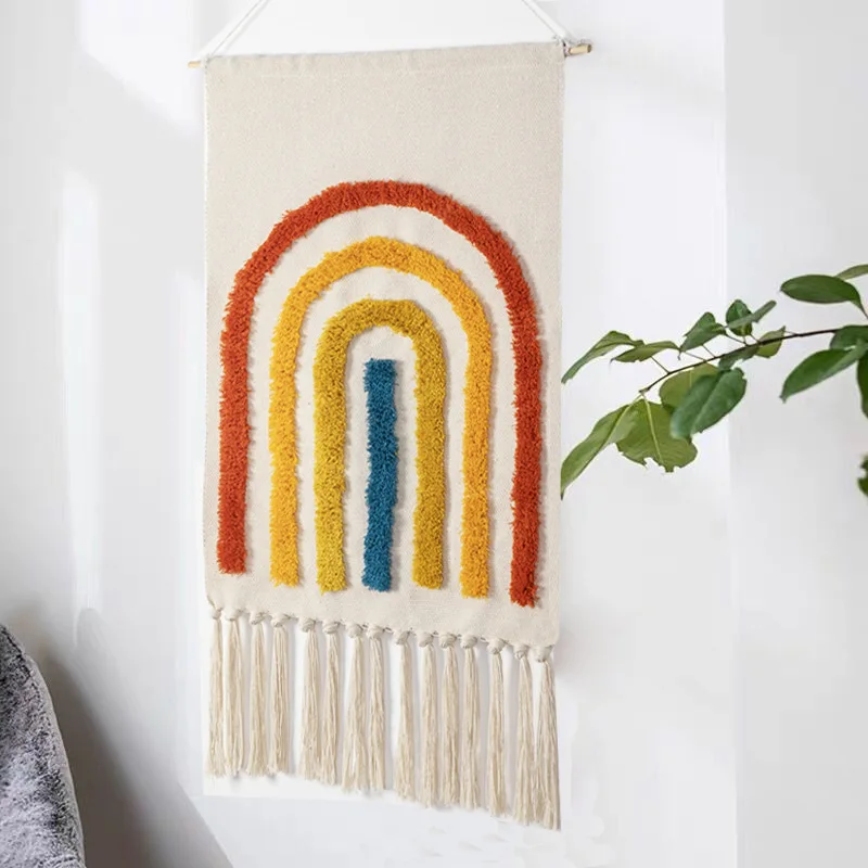 Home Boho Tasseled Tapestry