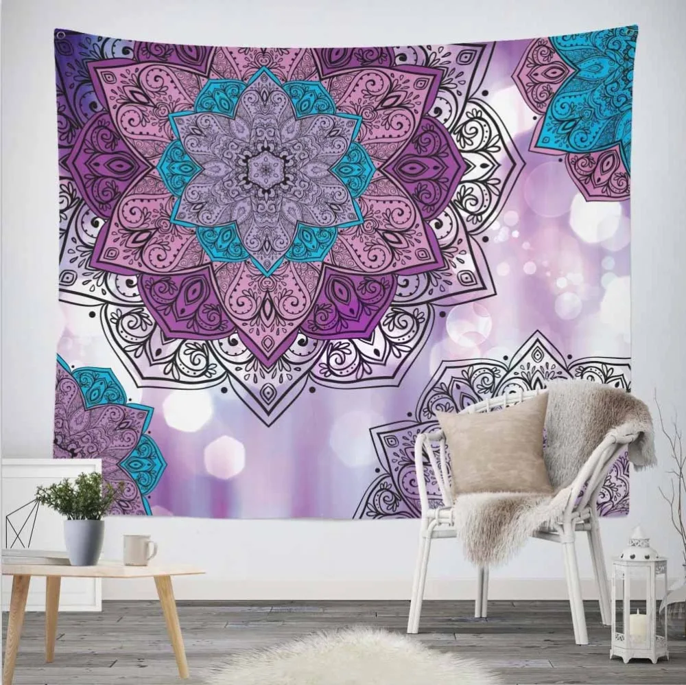 Classic Elephant Mandala Tapestry