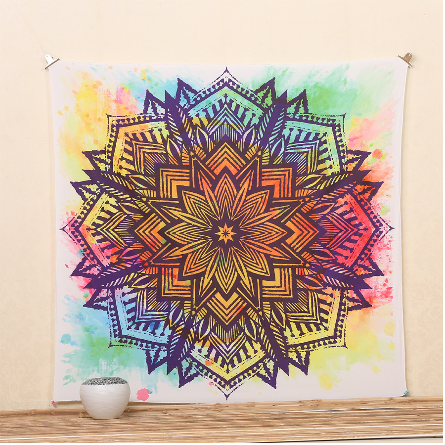 Colorful Square Tapestries