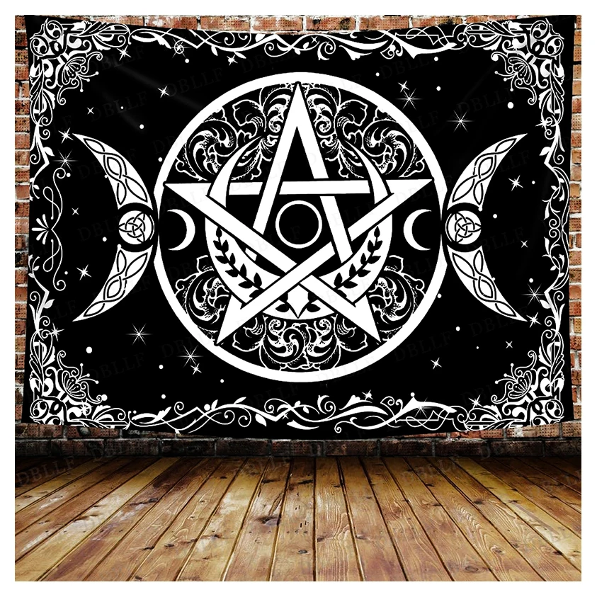 Pentagram Art Tapestry