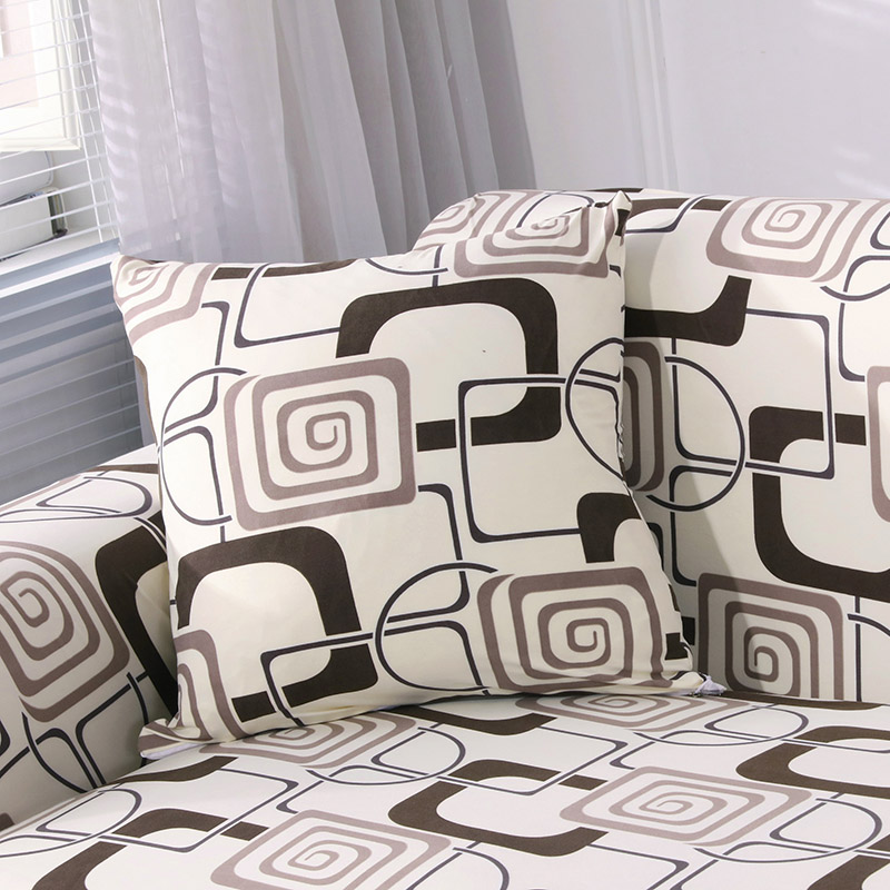 Abstract Printed Pillow Case Set 4 pcs