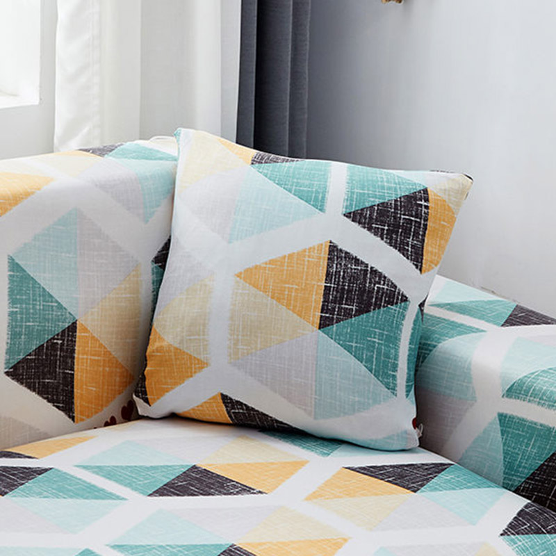 Abstract Printed Pillow Case Set 4 pcs