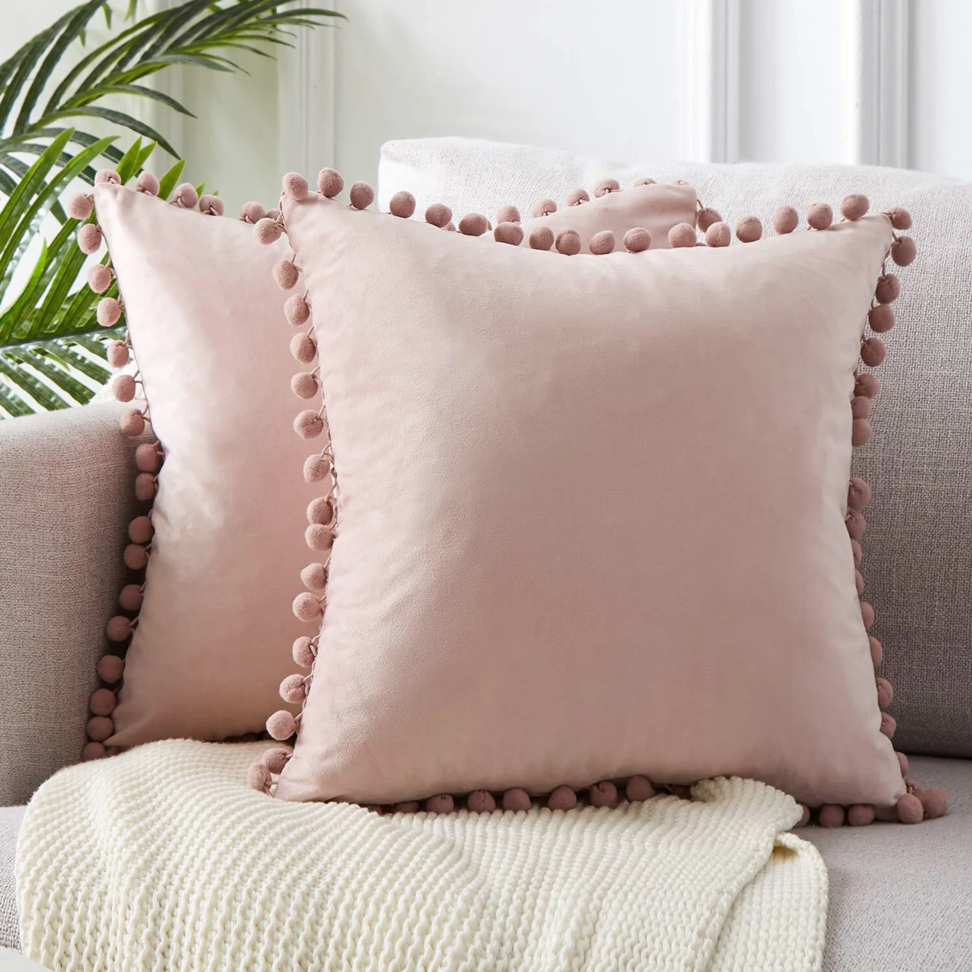 Soft Velvet Decorative Cushion