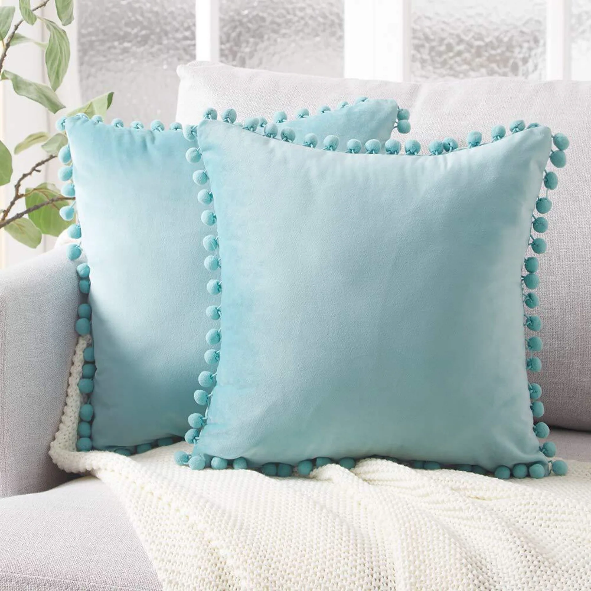 Soft Velvet Decorative Cushion