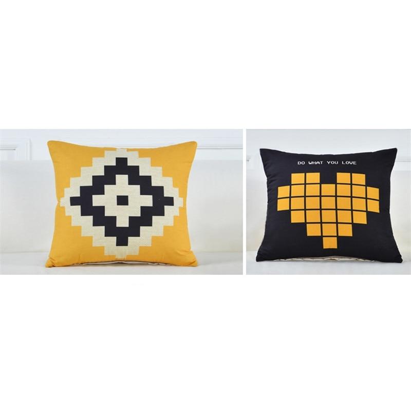 Geometric Pattern Cushion Cover for Home Decor