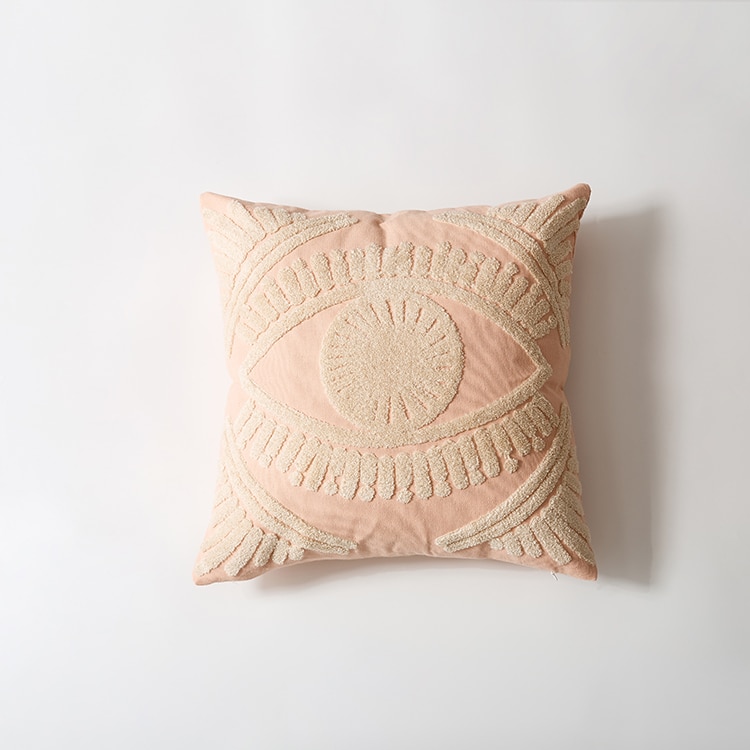 Decorative Embroidered Cotton Pillow Cases