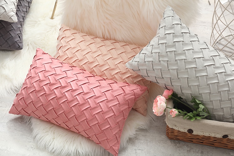 Solid Soft Faux Suede Pillow Covers