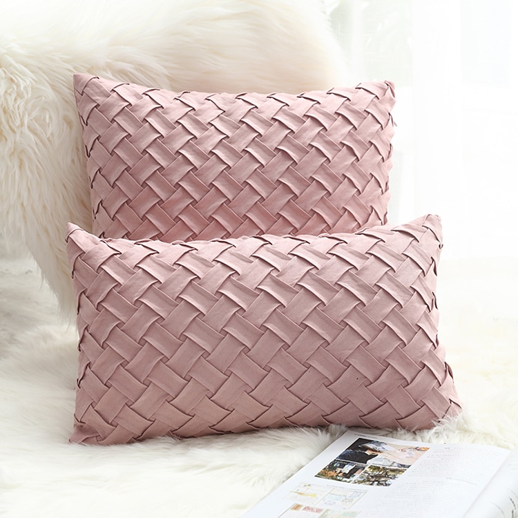 Solid Soft Faux Suede Pillow Covers