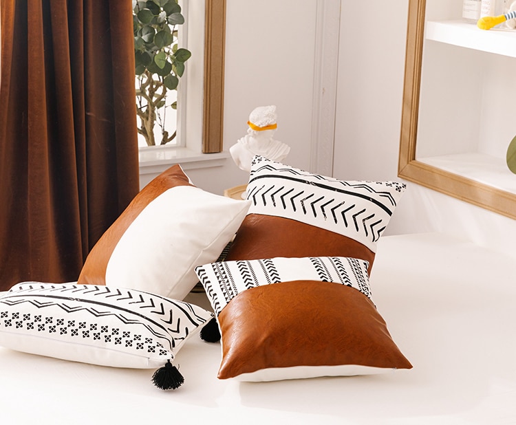 Ethnic Print Cushion Cover