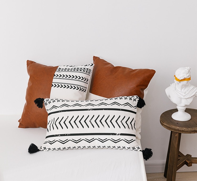 Ethnic Print Cushion Cover