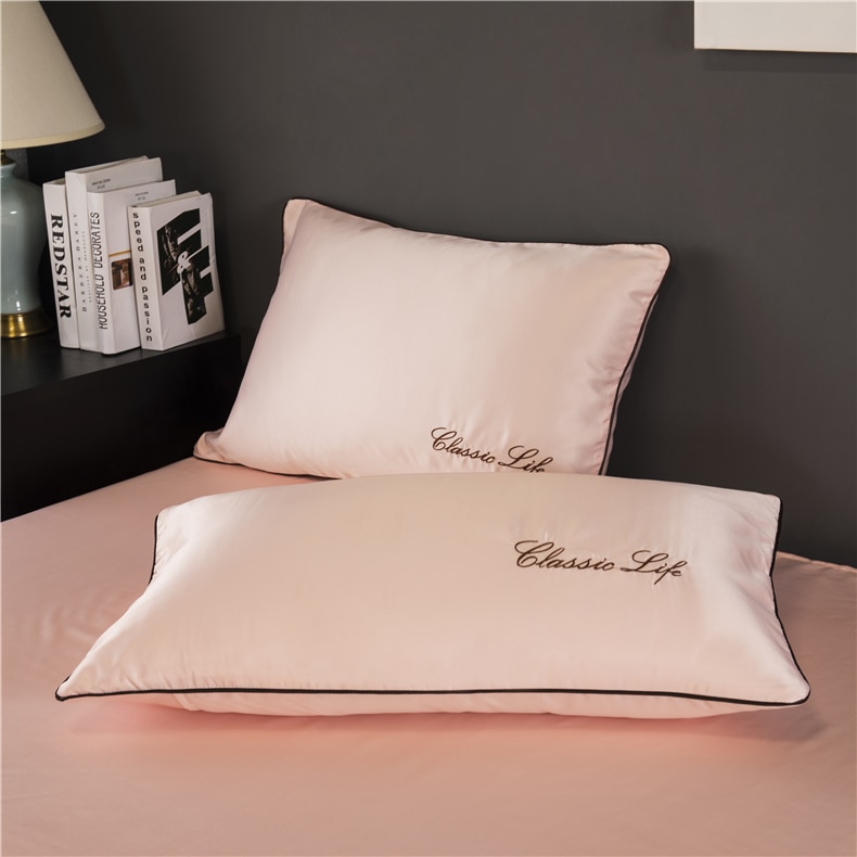 Two-Sided Mulberry Silk Pillow Case Set 2 Pcs