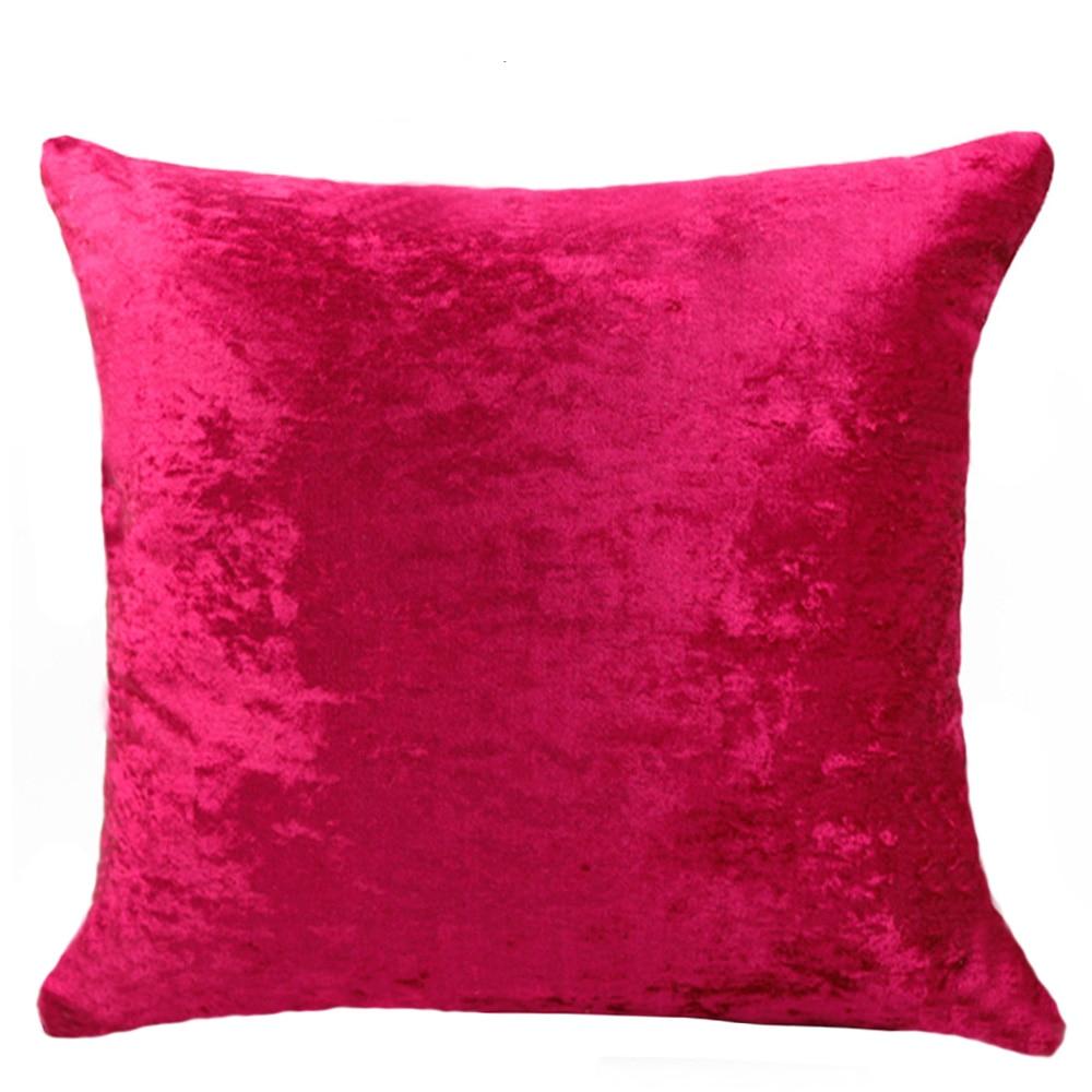 Polyester Ice Velvet Cushion Covers