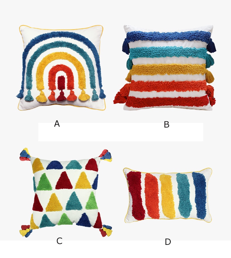 Rainbow Cushion Cover