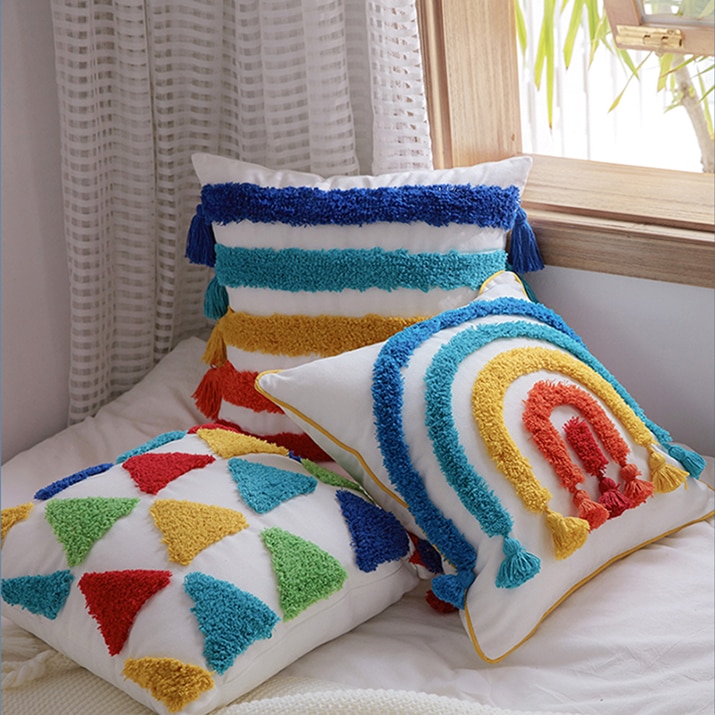 Rainbow Cushion Cover