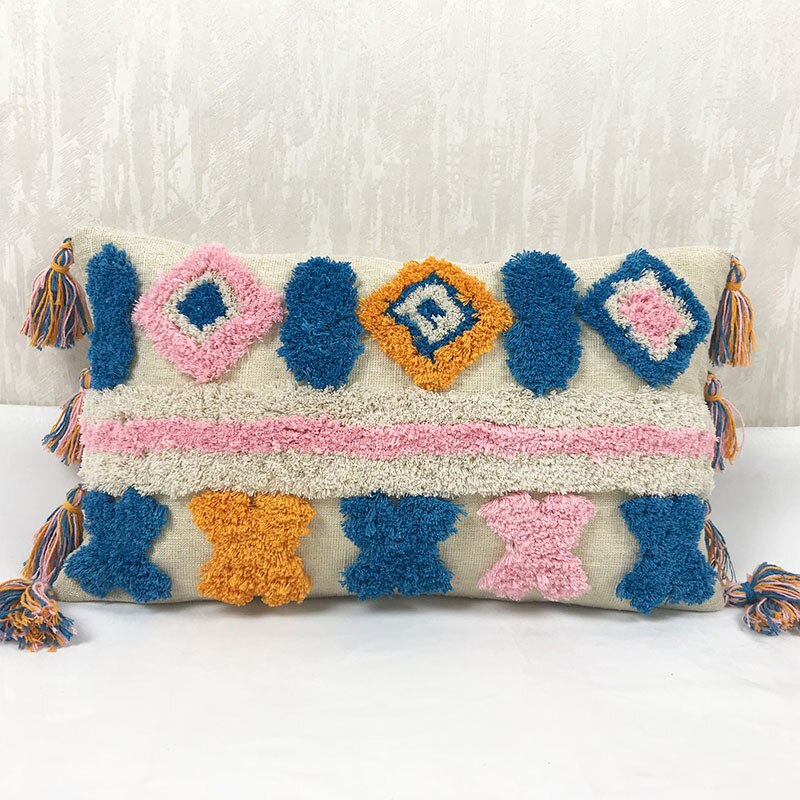 Boho Style Cushion Cover for Home Decor