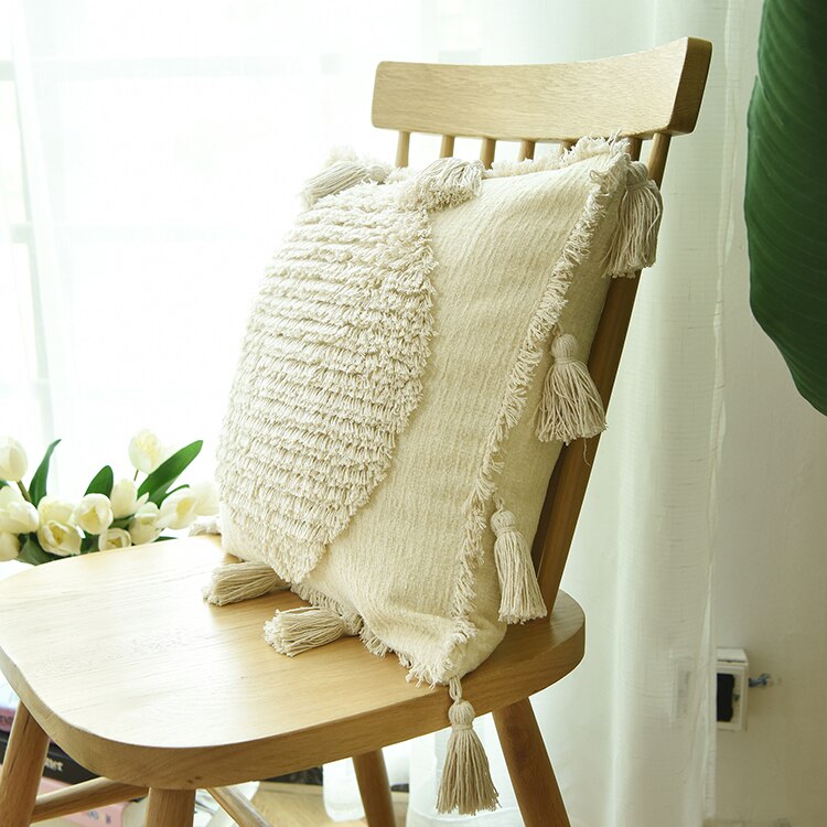 Boho Style Simple Cushion Cover for Home Decor