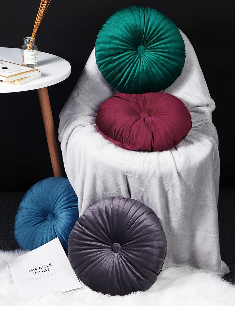 Velvet Floor Cushion