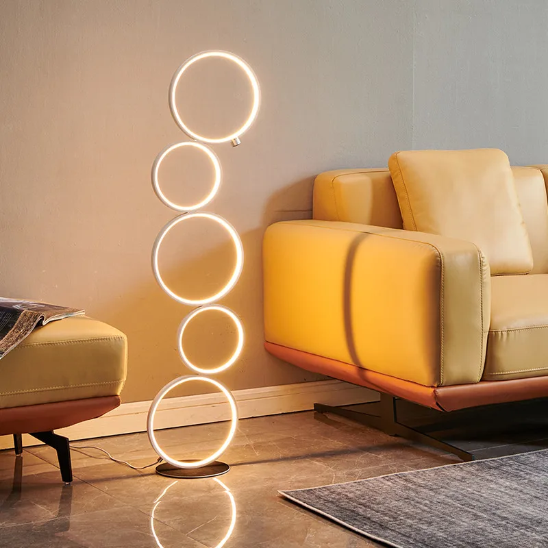 LED Metal Floor Lamp for Living Room