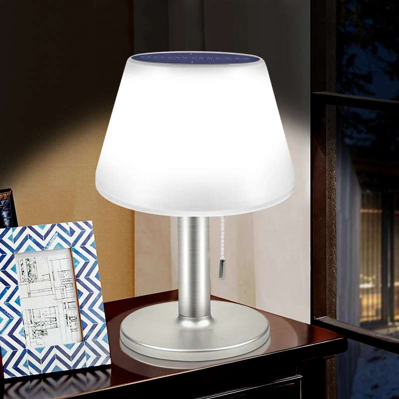 LED Solar Table Lamp