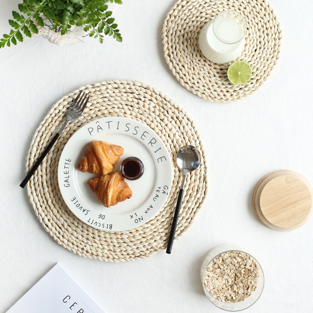 Round Rattan Table Placemat