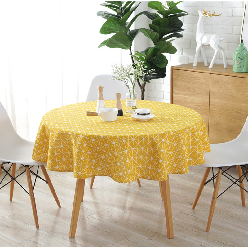 Cotton Nordic Decorative Tablecloth