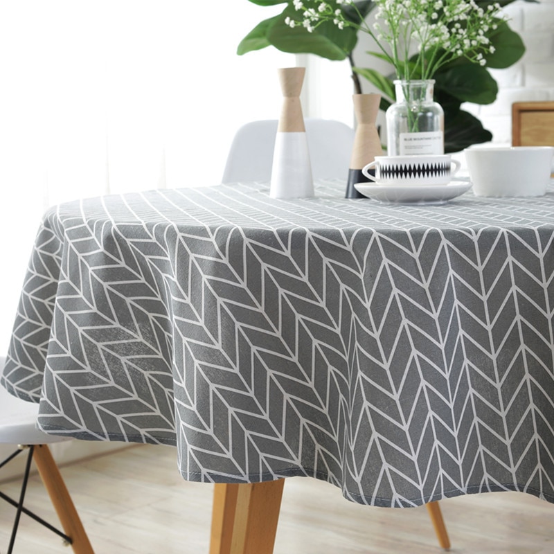 Cotton Nordic Decorative Tablecloth