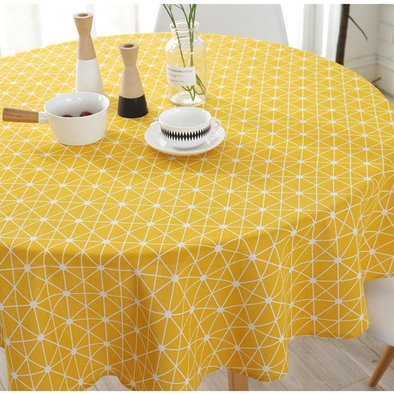 Cotton Nordic Decorative Tablecloth