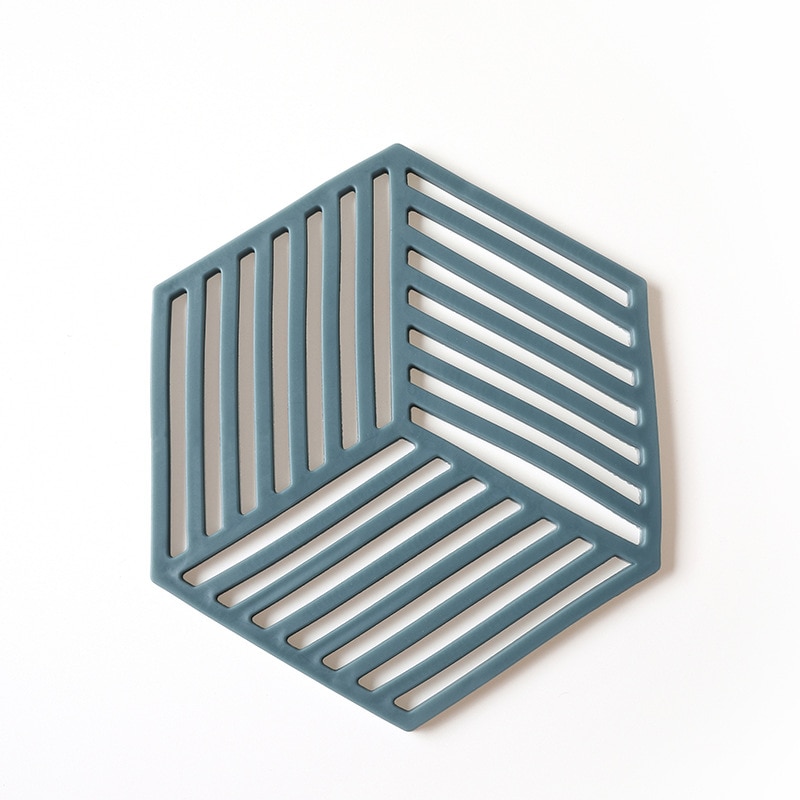 Silicone Coaster Cup in Hexagon Shape