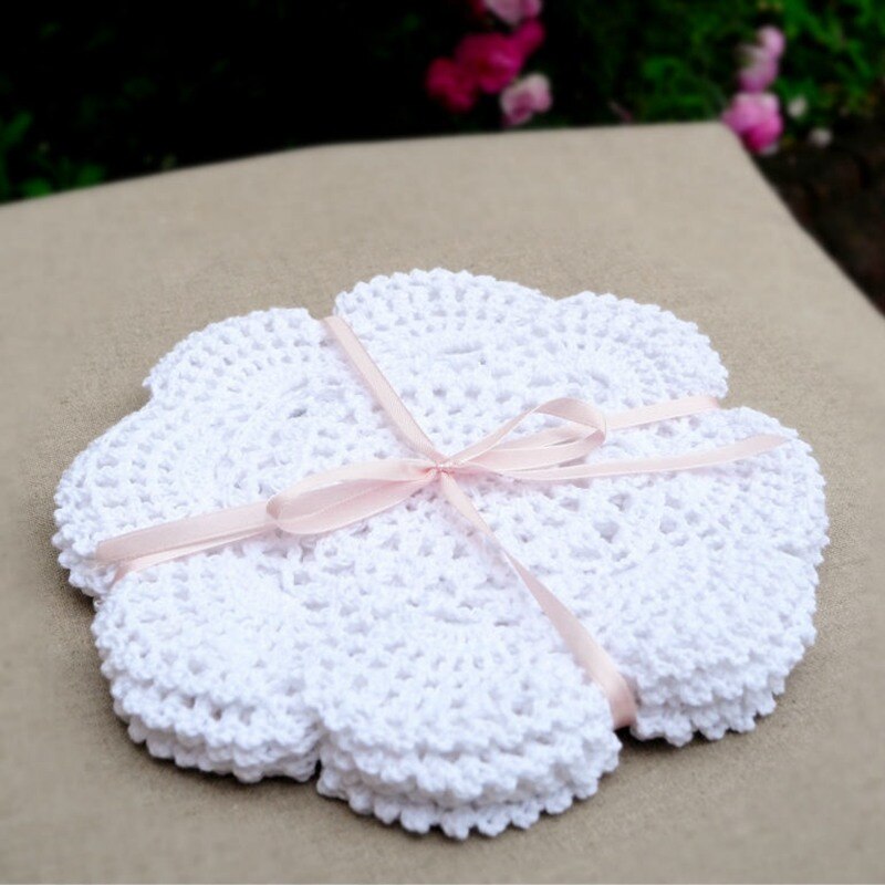 Classic Round Crochet Placemat