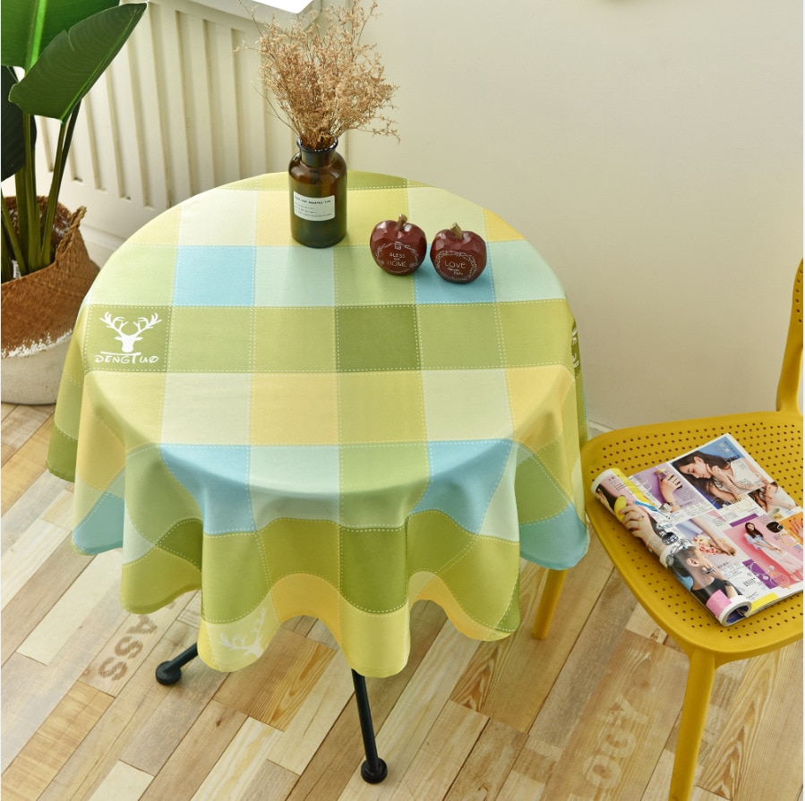 Nordic Style Round Tablecloth