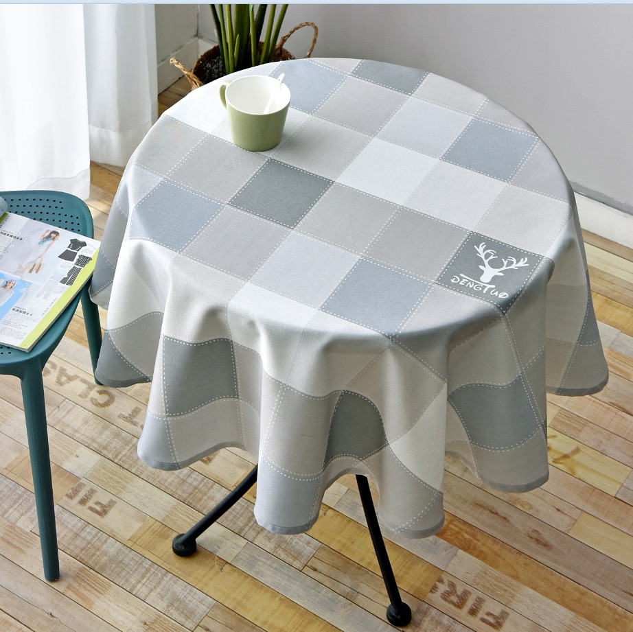 Nordic Style Round Tablecloth