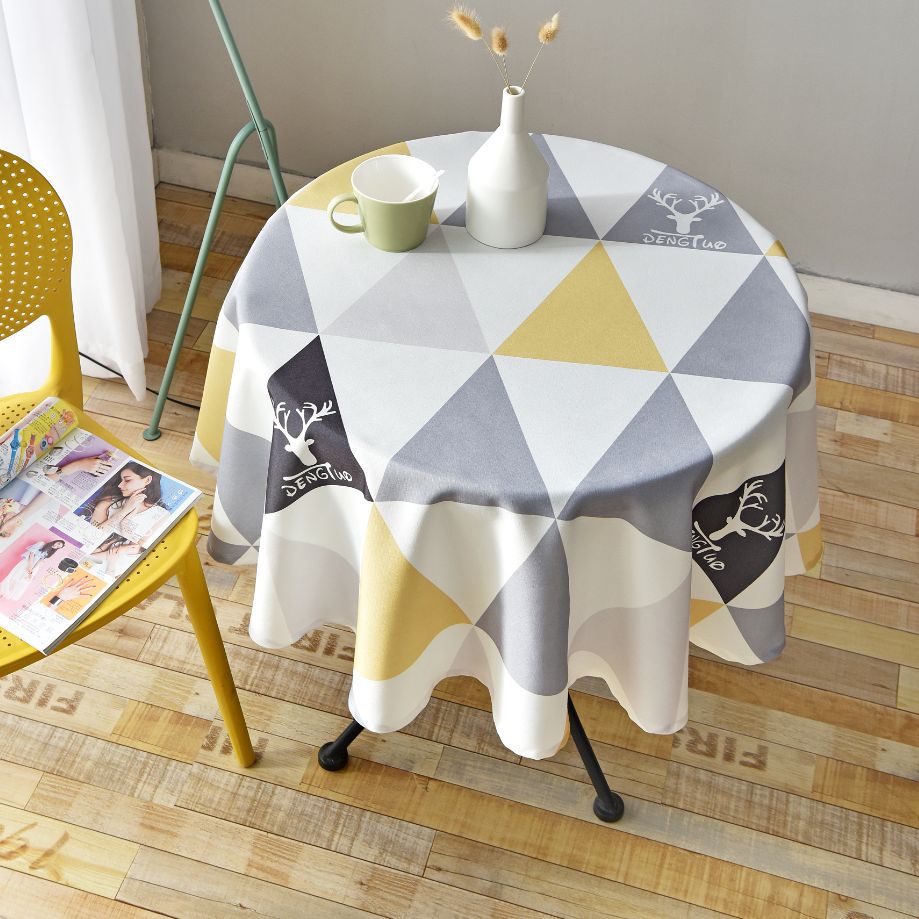 Nordic Style Round Tablecloth