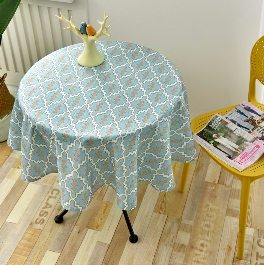 Nordic Style Round Tablecloth