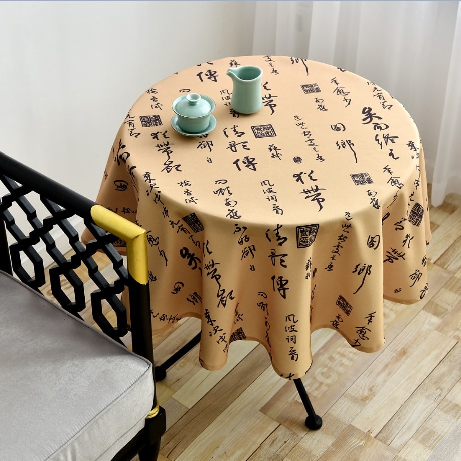 Nordic Style Round Tablecloth