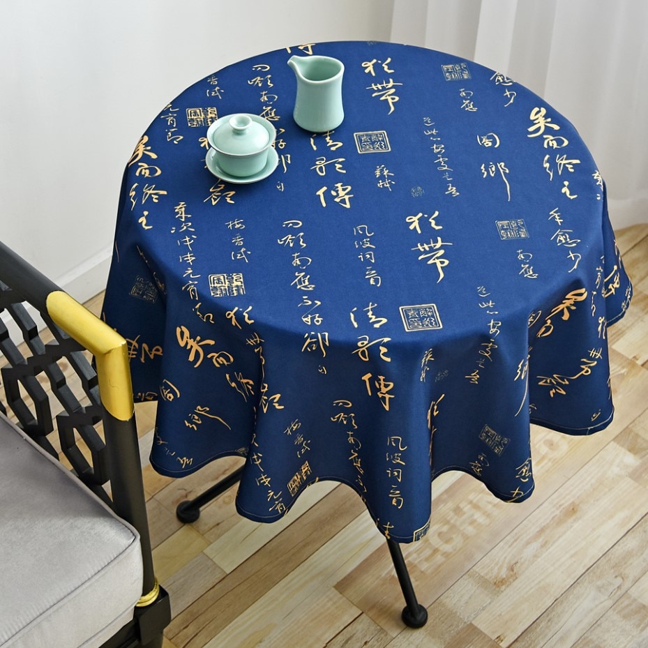 Nordic Style Round Tablecloth