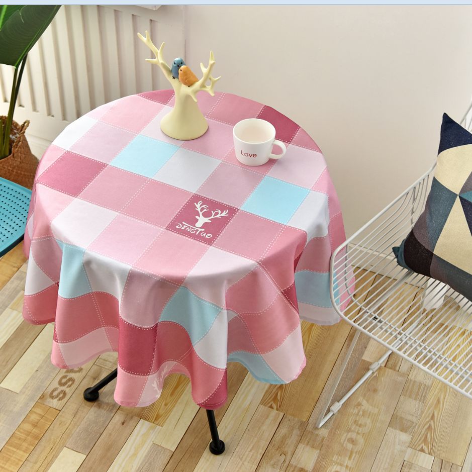 Nordic Style Round Tablecloth