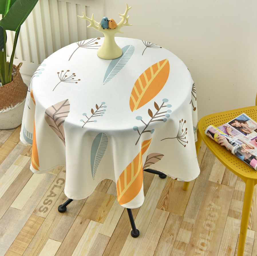 Nordic Style Round Tablecloth