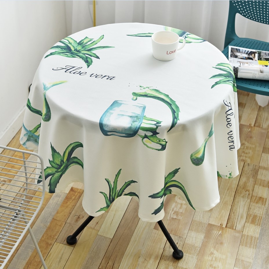 Nordic Style Round Tablecloth