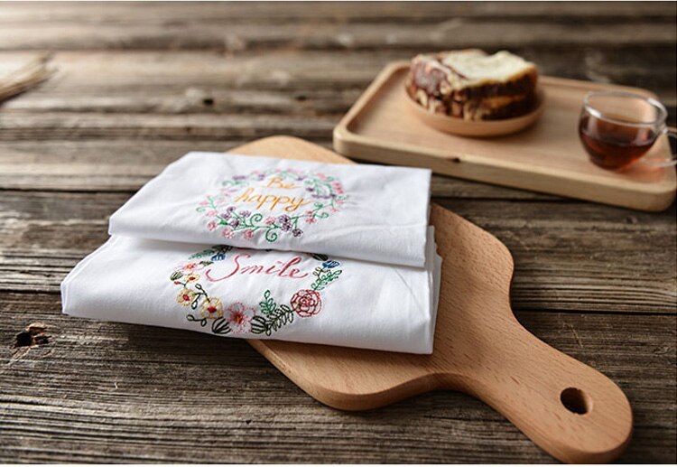 Embroidered Napkins 6 Pcs Set