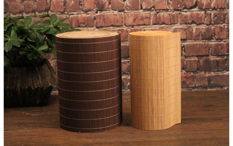 Retro Natural Bamboo Table Mats